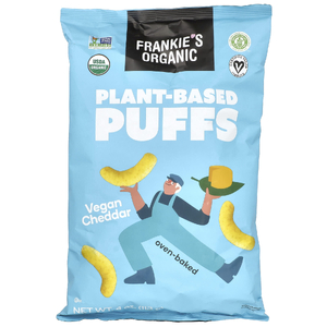 Frankie's Organic, Растительные таблетки, веганский чеддер, 113 г (4 унции) (Товар снят с продажи) 