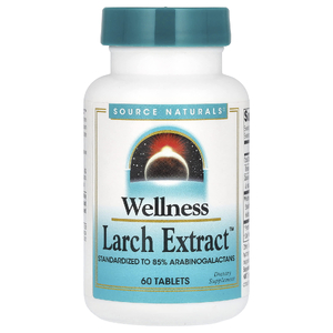 Source Naturals, Экстракт лиственницы, 60 таблеток