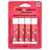 Mild By Nature, Sierra Bees™, органические бальзамы для губ, гранат, 4 шт. по 4,25 г (0,15 унции)