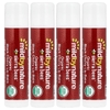 Mild By Nature, Sierra Bees™, органические бальзамы для губ, черешня, упаковка из 4 шт. по 4,25 г (0,15 унции)