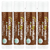 Mild By Nature, Sierra Bees™, органические бальзамы для губ, кокос, 4 шт. по 4,25 г (0,15 унции)