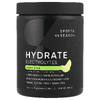 Sports Research, Hydrate, электролиты, лимон и лайм, 450 г (15,87 унции)