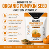 Probase Nutrition, Органический протеин из семян тыквы, без добавок, 1 фунт