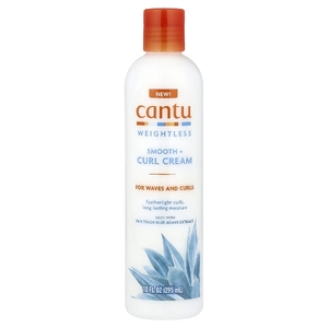 Cantu, Weightless, крем для разглаживания и локонов, для волн и кудрей, 295 мл (10 жидк. Унций)