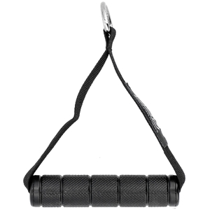 Serious Steel Fitness, Нейлоновая D-образная ручка, черная, 1 шт. (Товар снят с продажи) 