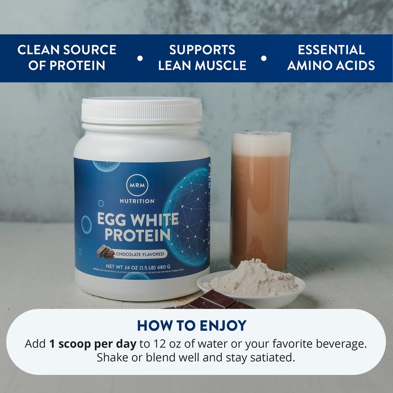 MRM Nutrition, Яичный белок, шоколад, 680 г