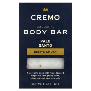 Cremo, Отшелушивающее мыло для тела, пало санто, 142 г (5 унций)