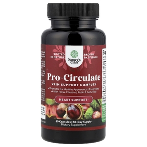 Nature's Craft, Pro-Circulate, комплекс для поддержки вен, 60 капсул