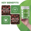 Vitamatic, Веганские жевательные мармеладки с морским мохом, натуральная малина, 240 жевательных таблеток