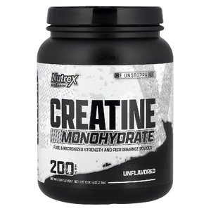 Nutrex Research, Моногидрат креатина, без добавок, 1000 г (2,2 фунта)