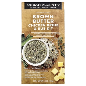 Urban Accents, Рассол и средство для курицы с коричневым маслом, 100 г (3,5 унции) (Товар снят с продажи) 