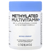Codeage, Метилированный мультивитамин +, 90 растительных капсул