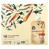 Cerebelly, Органическое детское пюре, морковь, говяжий бульон с розмарином, 6 пакетиков по 113 г (4 унции)