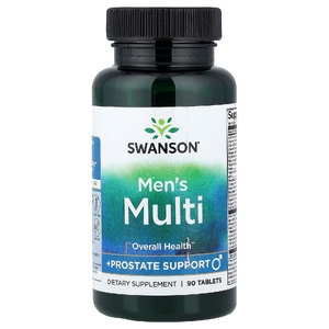 Swanson Vitamins, Men's Multi + Prostate Support, 90 таблеток
