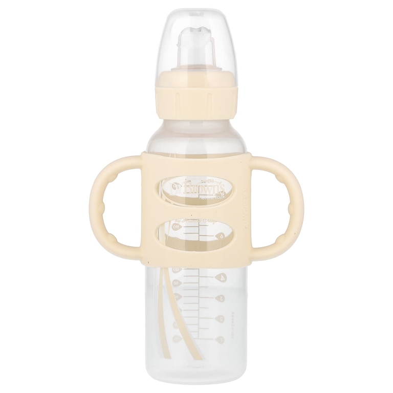 Dr. Brown's, Sippy Spout Bottle, для детей старше 6 месяцев, крем, 250 мл (8 унций)