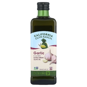 California Olive Ranch, Оливковое масло холодного отжима, чеснок, 750 мл (25,4 жидк. Унции)