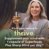 Nature's Bounty, Superfoods Plus Sharp Mind, суперфуды, 30 капсул