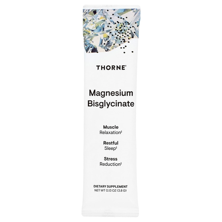 Thorne, Бисглицинат магния, 30 пакетиков по 3,8 г (0,13 унции)