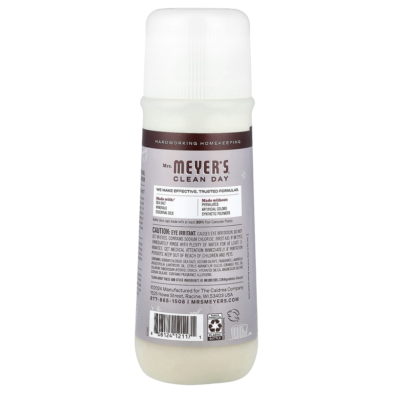Mrs. Meyers Clean Day, Усилитель аромата для стирки, лаванда, 510 г (18 унций)