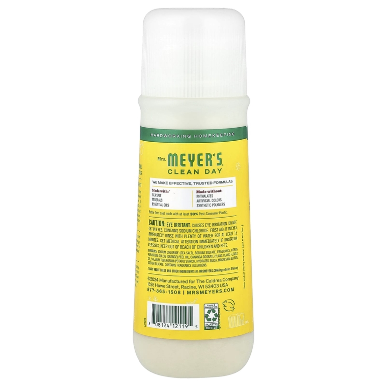 Mrs. Meyers Clean Day, Усилитель аромата для стирки, жимолость, 510 г (18 унций)