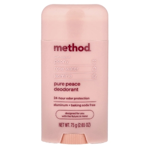 Method, Дезодорант, Pure Peace, 75 г (2,65 унции)