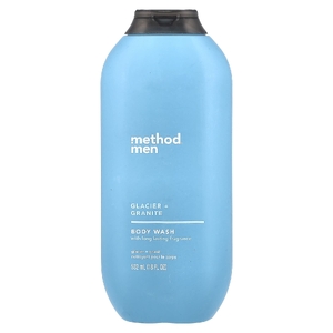 Method, Для мужчин, гель для душа, ледник + гранит, 532 мл (18 жидк. Унций)