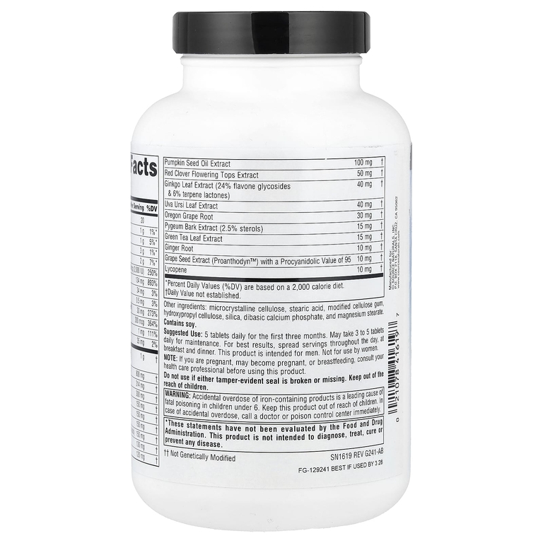 Source Naturals, Prosta-Response ™, 180 таблеток