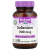 Bluebonnet Nutrition, селен, 200 мкг, 90 растительных капсул