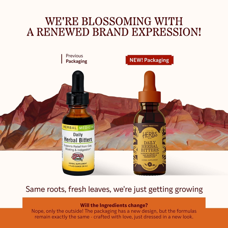 Herbs Etc., Daily Herbal Bitters™, 30 мл (1 жидк. унция)