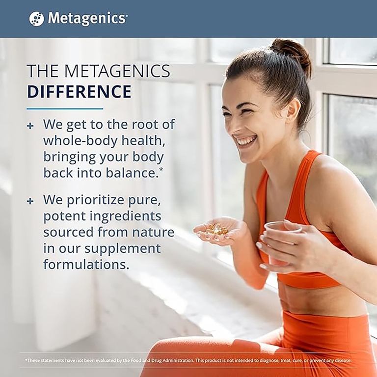 Metagenics, HerWellness™, быстрое средство для облегчения менструации, 20 капсул