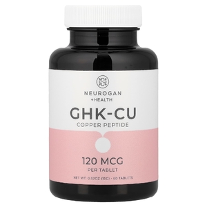 Neurogan Health, пептид меди GHK-Cu, 120 мкг, 60 таблеток
