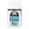 Source Naturals, R-липоевая кислота, 100 мг, 60 таблеток