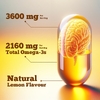 Vitamatic, рыбий жир с омега-3, натуральный лимон, 180 мягких таблеток