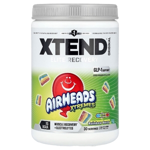 XTEND, BCAA, Air Heads, Extreme Candy®, радужная ягода, 7 г, 447 г (16 унций)