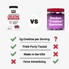 Force Factor, Legendary Creatine™, моногидрат креатина, с ягодным вкусом, 60 жевательных таблеток (2,5 г в 1 жевательной таблетке)