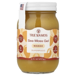 True Sea Moss, гель из морского мха с суперфудами, манго, 473 мл (16 жидк. унций)