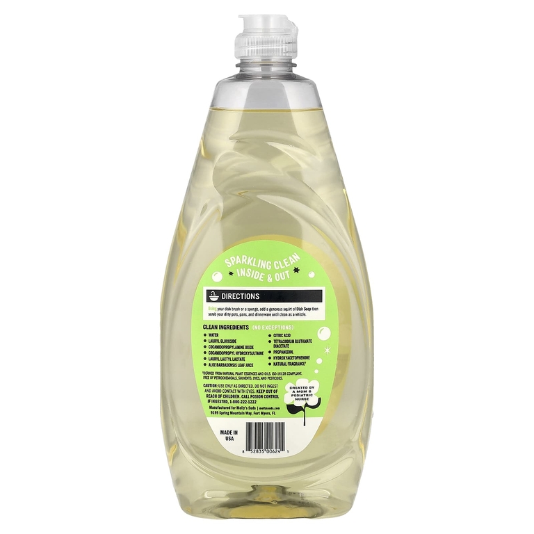 Molly's Suds, средство для мытья посуды, с цитрусовым вкусом, 24 жидк. унции