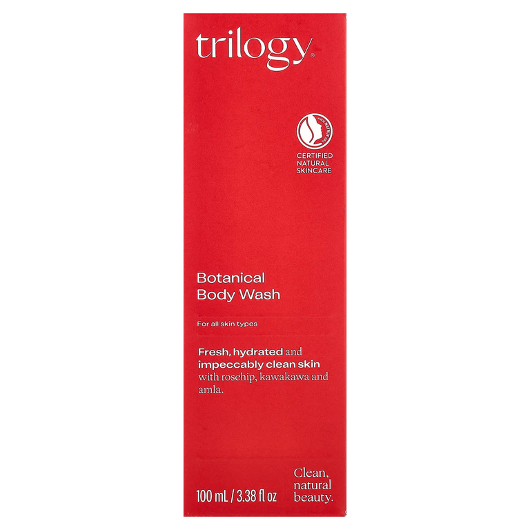 Trilogy, растительный гель для душа, для всех типов кожи, 100 мл (3,38 жидк. унции)
