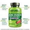 NATURELO, Bone Strength, комплекс растительного кальция, 240 вегетарианских капсул
