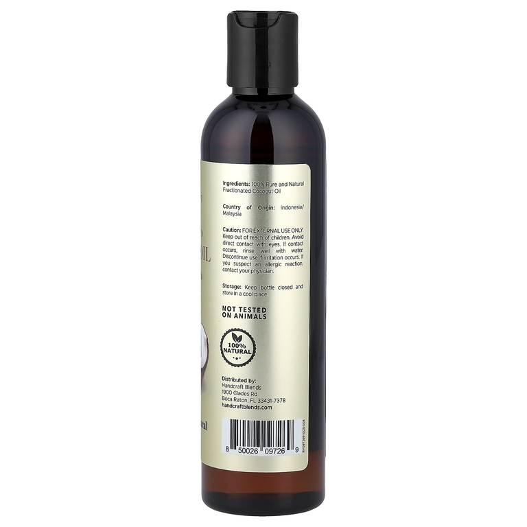 Handcraft Blends, фракционированное кокосовое масло, 236 мл (8 жидк. унций)