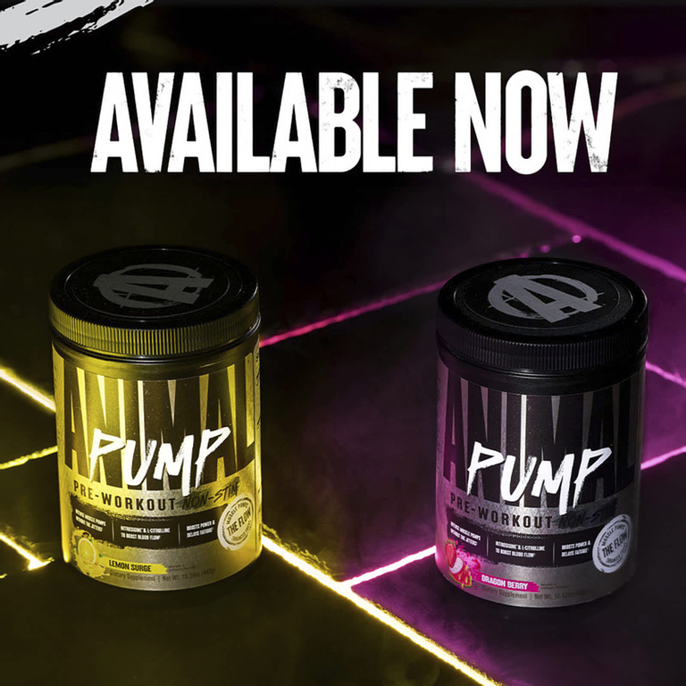Animal, Pump™, предтренировочный комплекс без стимуляторов, со вкусом питахайи, 440 г (15,52 унции)
