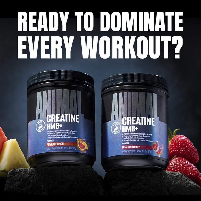 Animal, Creatine HMB+™ в порошке, со вкусом питахайи, 327 г (11,53 унции)