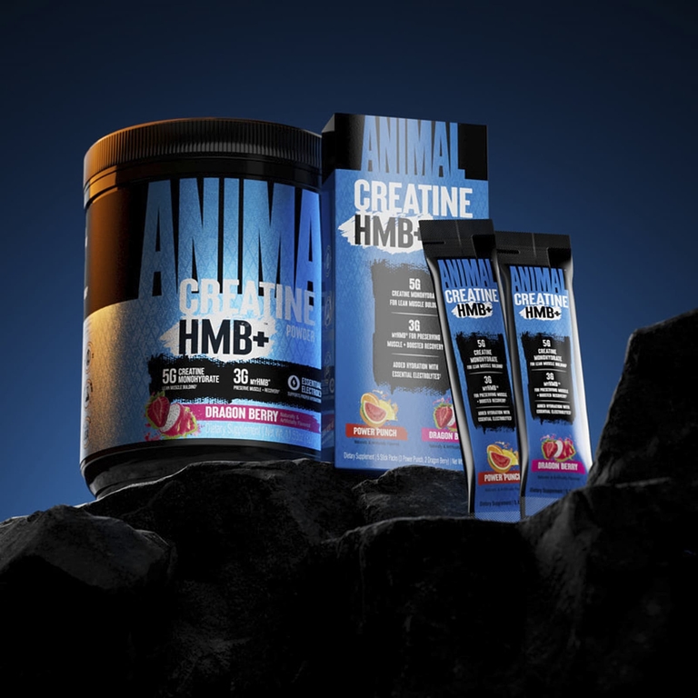 Animal, Creatine HMB+™ в порошке, со вкусом питахайи, 327 г (11,53 унции)