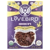 Lovebird, органические беззерновые хлопья, с какао, 198 г (7 унций)
