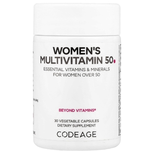 Codeage, Multivitamin 50, мультивитамины для женщин, 30 растительных капсул