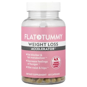 Flat Tummy, средство для ускорения снижения веса, 60 капсул