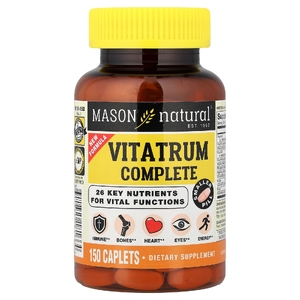 Mason Natural, Vitatrum Complete, 150 капсул