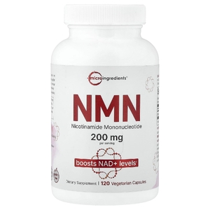 Micro Ingredients, NMN, 120 вегетарианских капсул (100 мг в 1 капсуле)