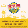 Earth's Best, органический Melty Hoops, кукурузный снек, для детей от 8 месяцев, клубника и манго, 4 порционных упаковки по 9 г (0,32 унции)