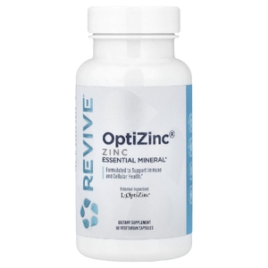 Revive, OptiZinc®, 60 вегетарианских капсул (Товар снят с продажи) 
